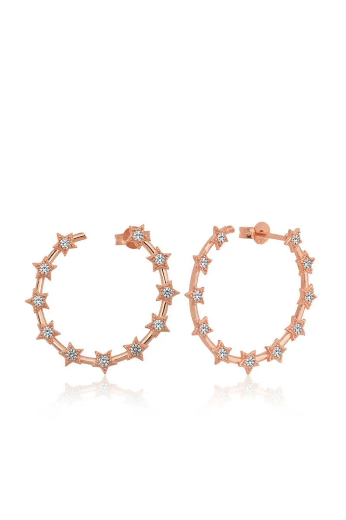 

Silver Ring Lady Earrings