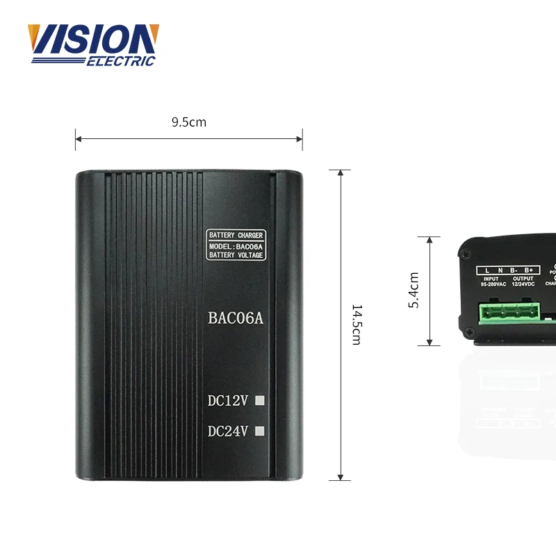 

Generator battery charger BAC06A Auto Battery 12V 24V