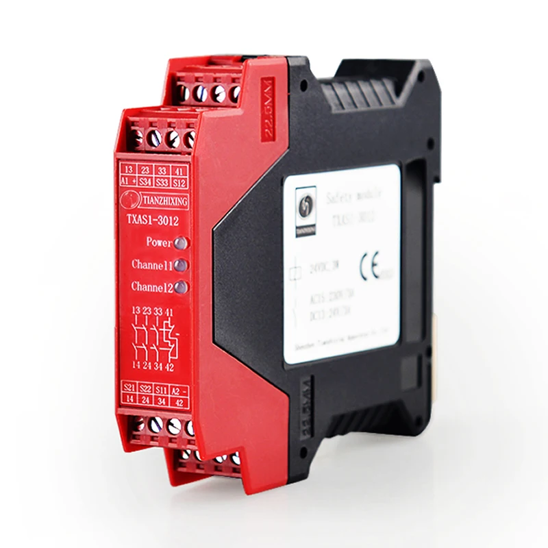 Реле безопасности 24 В постоянного тока контроль модуль реле двери