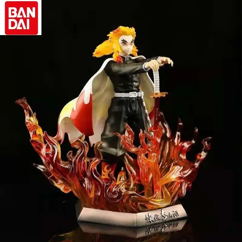 

Bandai Cartoon Yanzhu Xingshoulang Hand-made Animation Ghost Killing Blade Children's PVC Ornaments 20CM