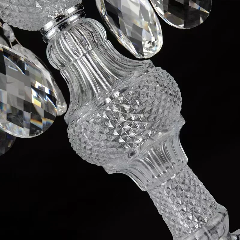 Роскошные современные минималистичные европейские свечи прозрачные