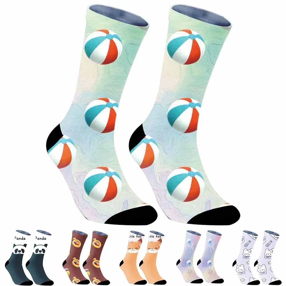 Новинка 2024 креативные трендовые милые забавные носки в стиле ретро с героями