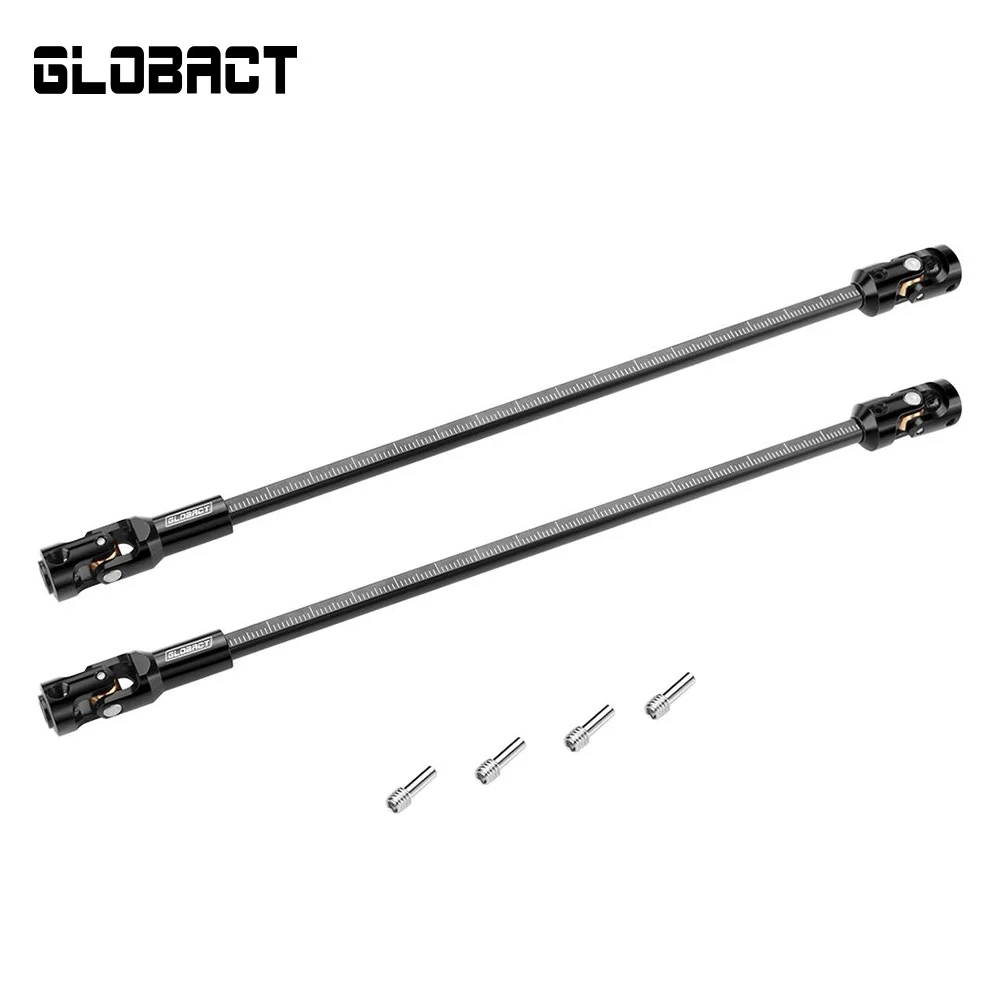 

Карданный вал GLOBACT для TRX4 TRX6 Axial SCX10 каприа UTB10 Redcat 229 RC гусеничная машина, вырезанные по длине вырезанные картриджи 68-1/10 мм