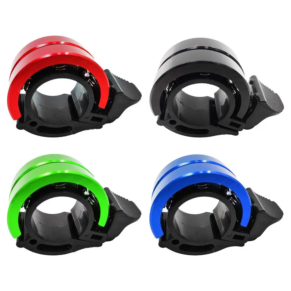 

Aluminum Alloy Bicycle Bell For Children Adults Moutain Bike Universal Bike Horn Ring Sound Alarm Accessories For Safety Cycling