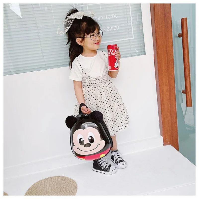 Disney Children's Backpack for Girls Kindergarten Students Minnie Schoolbag Cute Winnie Bear Mini Toddler Backpack Free Shipping