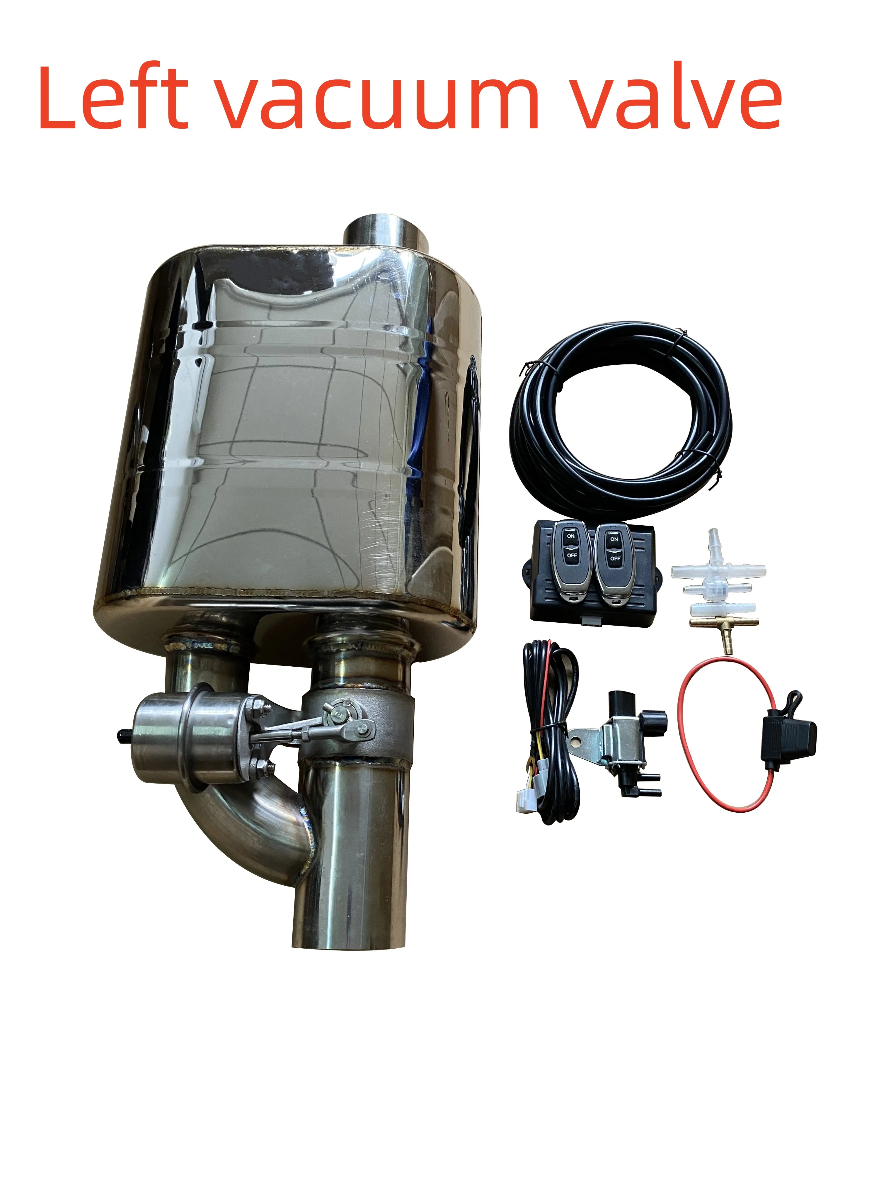 

Пульт дистанционного управления звуковой волной переключатель управления для клапана из нержавеющей стали барабан универсального автомобильного выхлопной трубы глушитель