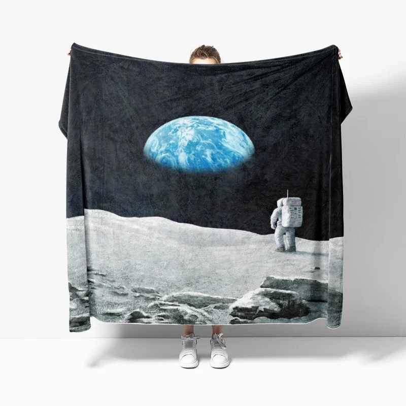 Украшение для дома плюшевое покрывало дивана универсальная Вселенная и планеты