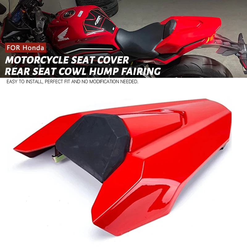 

Motorcycle Seat Cover For Honda CB650R CBR650R 2021 2022 CB CBR 650R CB650 CBR650 R Rear Passenger Seat Cowl Hump Fairing