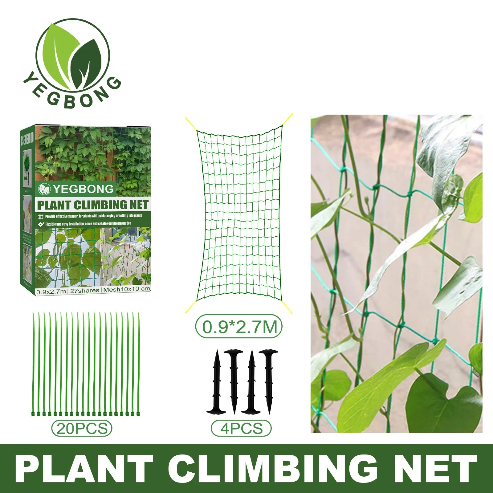 

Fenced Garden Plant Climbing Net Lattice Netting For Climbing Plants Heavy Duty Garden Netting For Cucumber Shooting Backstop