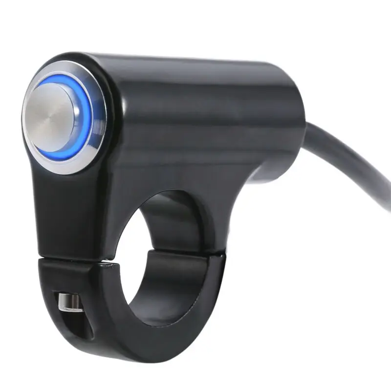 

Accessories Handlebar Switch Aluminum alloy DC 12V Motorcycle Waterproof Replacement Self-locking Useful Durable