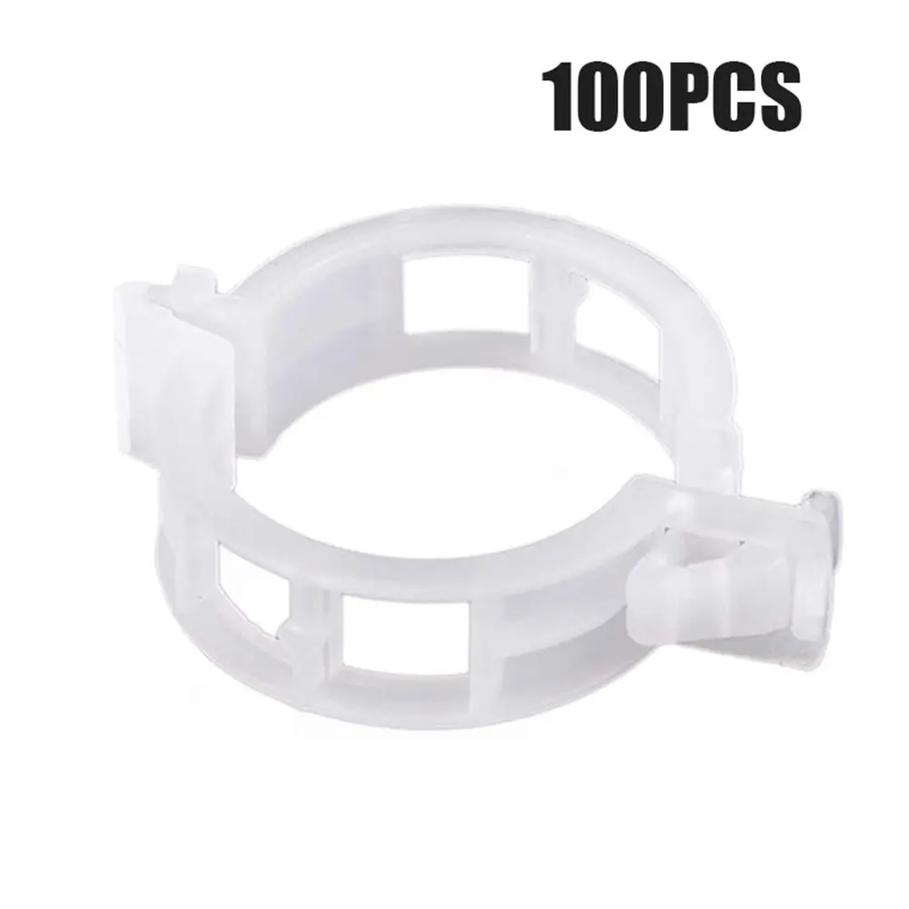 

50/100/500/1000pcs Reusable Plant Support Garden Clips for Vines Vegetables Tomatoes Garden Greenhouse Reusable Plastic TS2