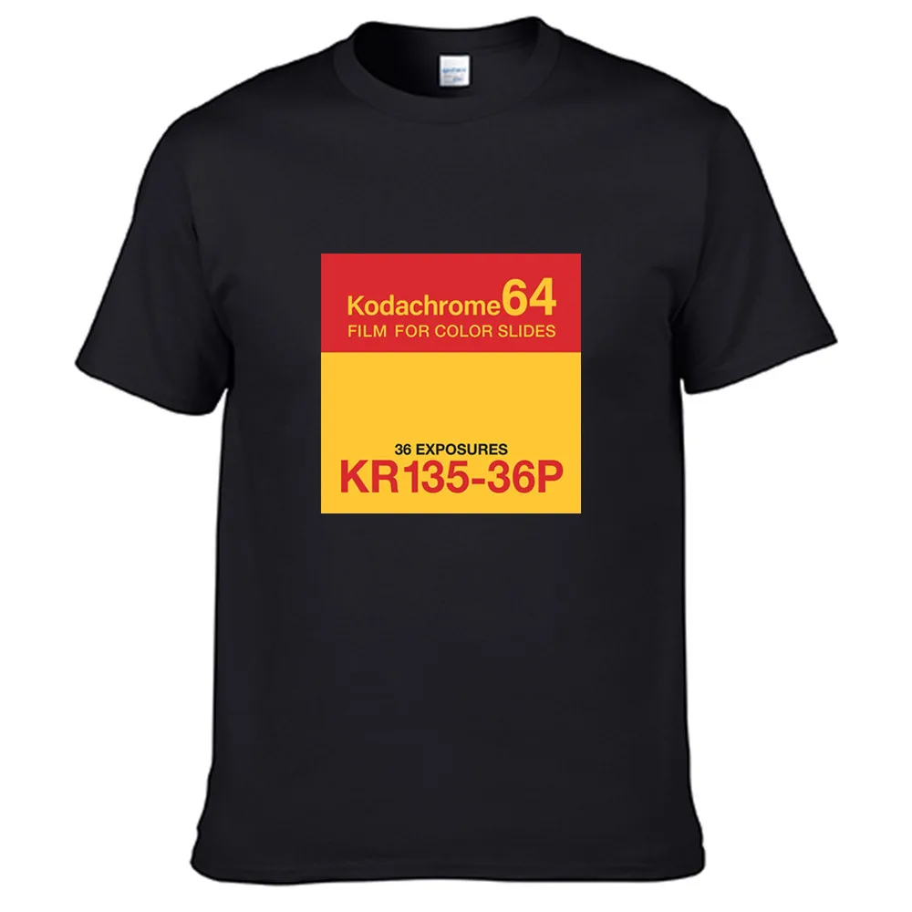 

2022 KR135-36P Kodachrome 64 Summer Print T Shirt Clothes Popular Shirt Cotton Tees Amazing Short Sleeve Unique Unisex Tops