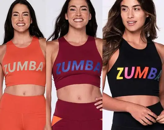 

New Womens Clothes Zumba Fitness Yago Has My Heart Scoop Bra Top Z1T0 0148