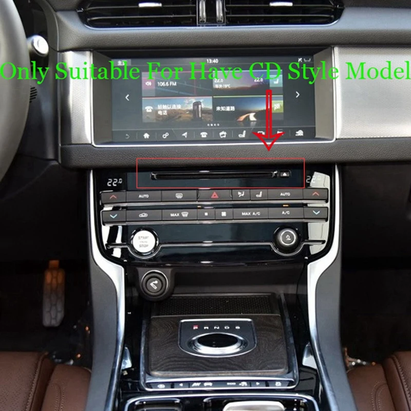 Автомобильная рамка с кнопкой центрального режима кондиционера для-Jaguar XE XF XFL F-PACE