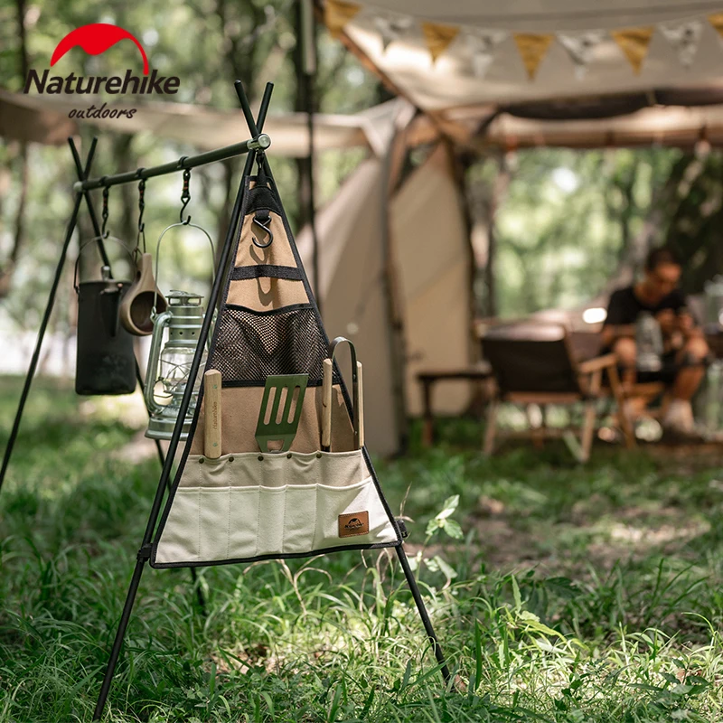 Треугольная подвесная сумка Naturehike Холщовая Сумка для хранения отдыха на