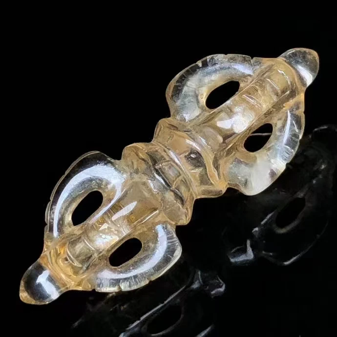 Амулет Crsytal Vajra из старых материалов класса AAA тибетский буддизм ювелирные