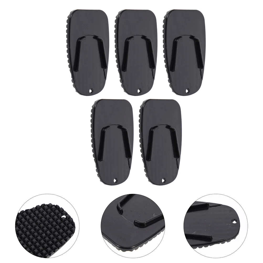 

Motorcycle Support Plate Motorbike Foot Bracket Cushion Accessories Parts Kickstand Pad Professional Side Peg