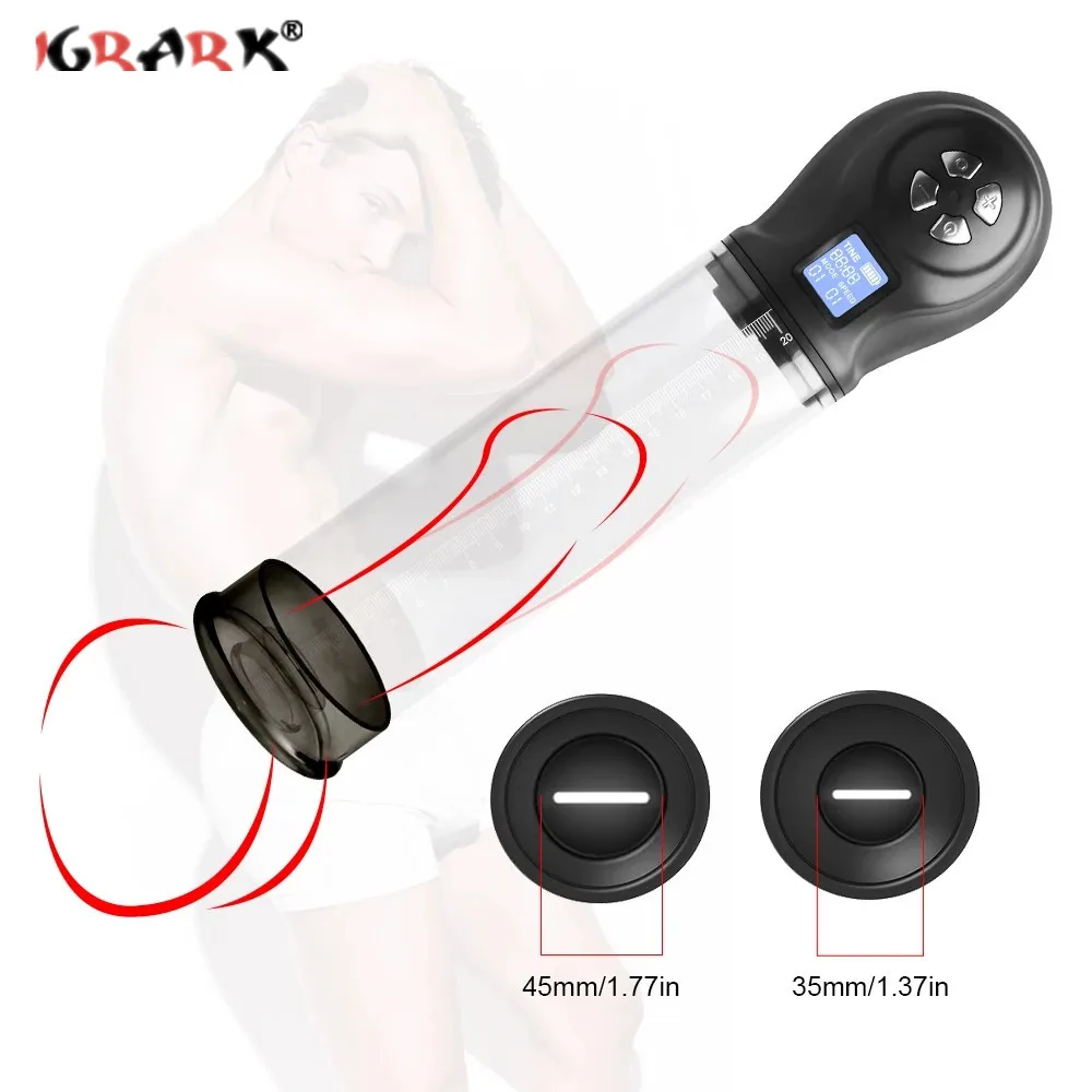 Электрический пенис увеличивающий Мужской вакуумный насос водяной спа