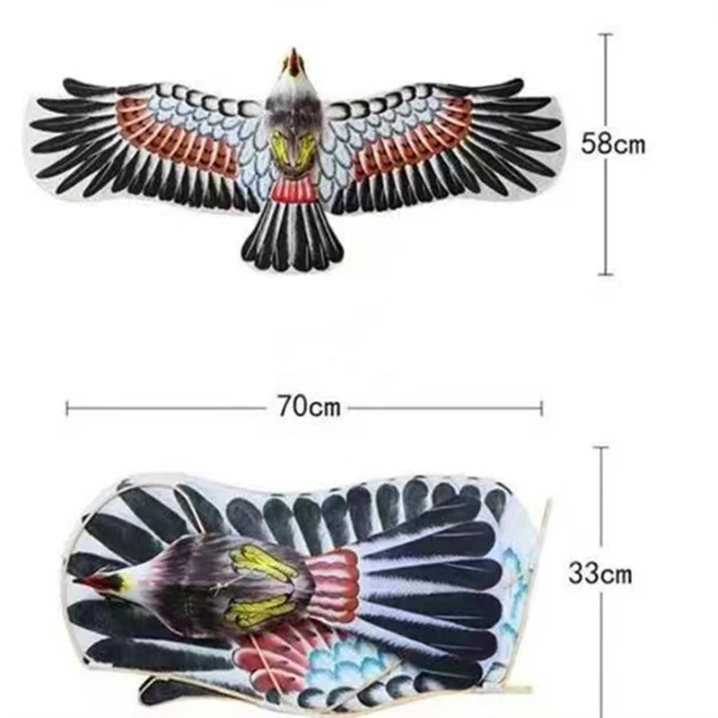 Высокое качество 140 см воздушные змеи ястреба китайская традиционная ручная
