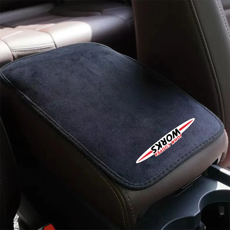 

Suede Leather Armrest Mat Arm Rest Protection Cushion Auto Armrests For MINI Coopers JCW R55 R60 R61 F54 F55 F56 F57 F60