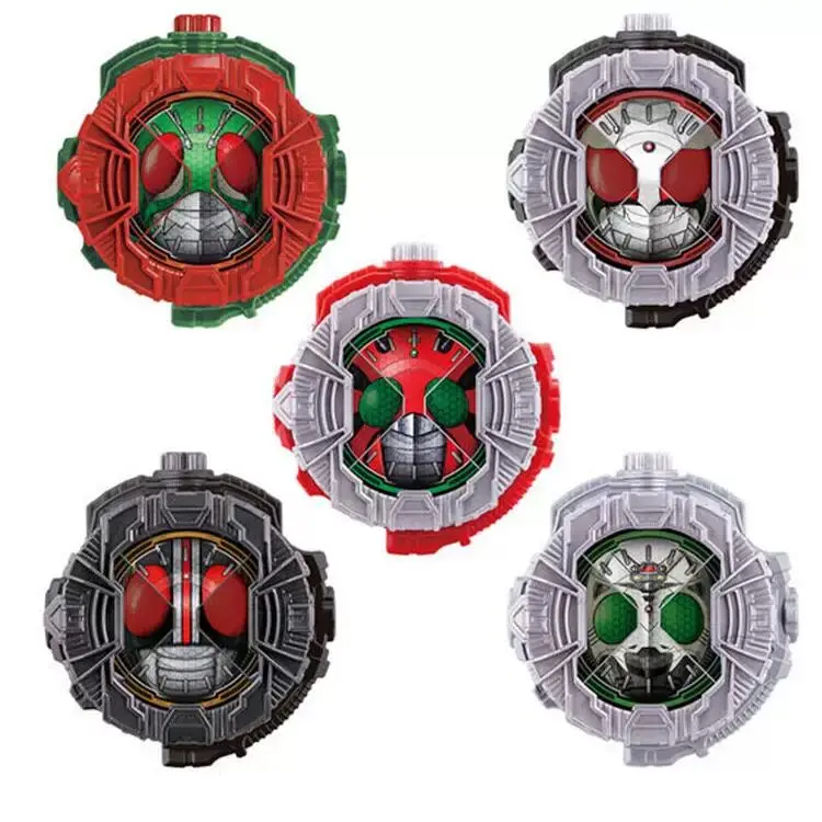 Фото Премиальный набор коллекционных игрушек-трансформеров Bandai Kamen Rider Zio Dx Showa Rider Ridewatch Set 2 для взрослых коллекционеров №4