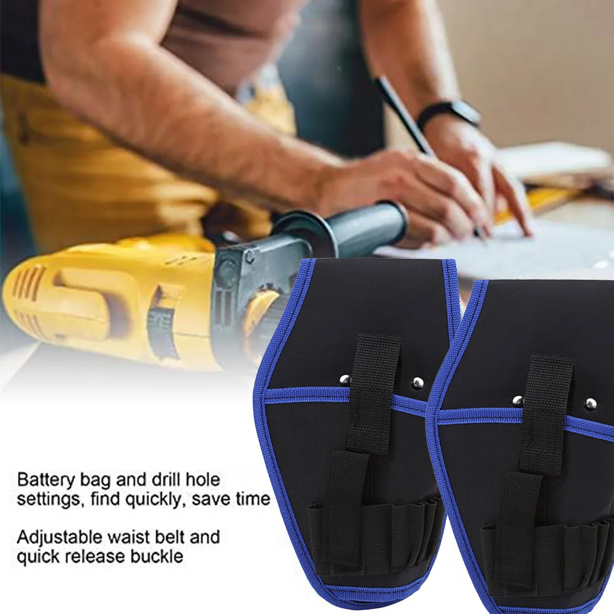 Поясная сумка для инструментов Маленький Многофункциональный Карманный чехол