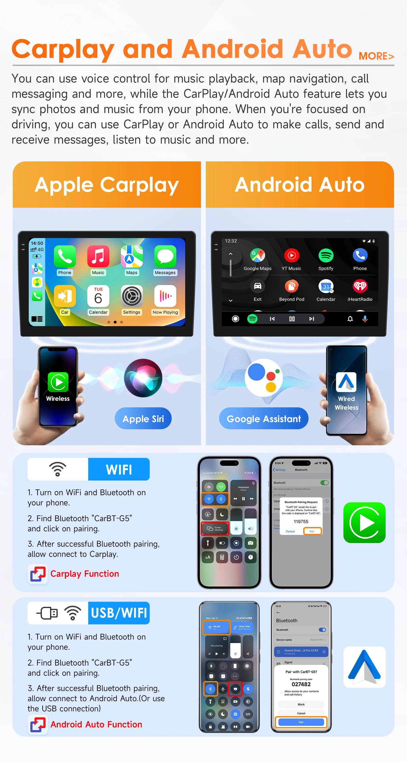 Фото Автомагнитола Android Auto с GPS, Wi-Fi, мультимедиа, видеоплеером и RDS для Jeep Wrangler/Grand Cherokee, Dodge Ram, Chrysler Sebring №3