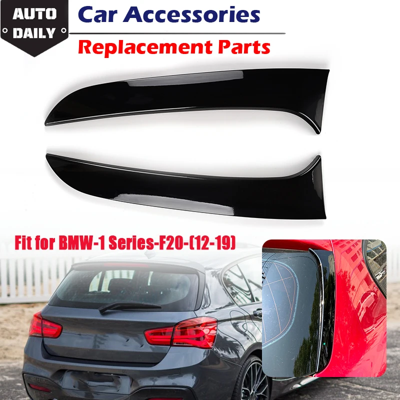 

Rhyming Fit For BMW 1 Series F20 F21 2012- 2019 Car Rear Window Side Spoiler Decor Strip Stickers Refit Car Exterior Accessories