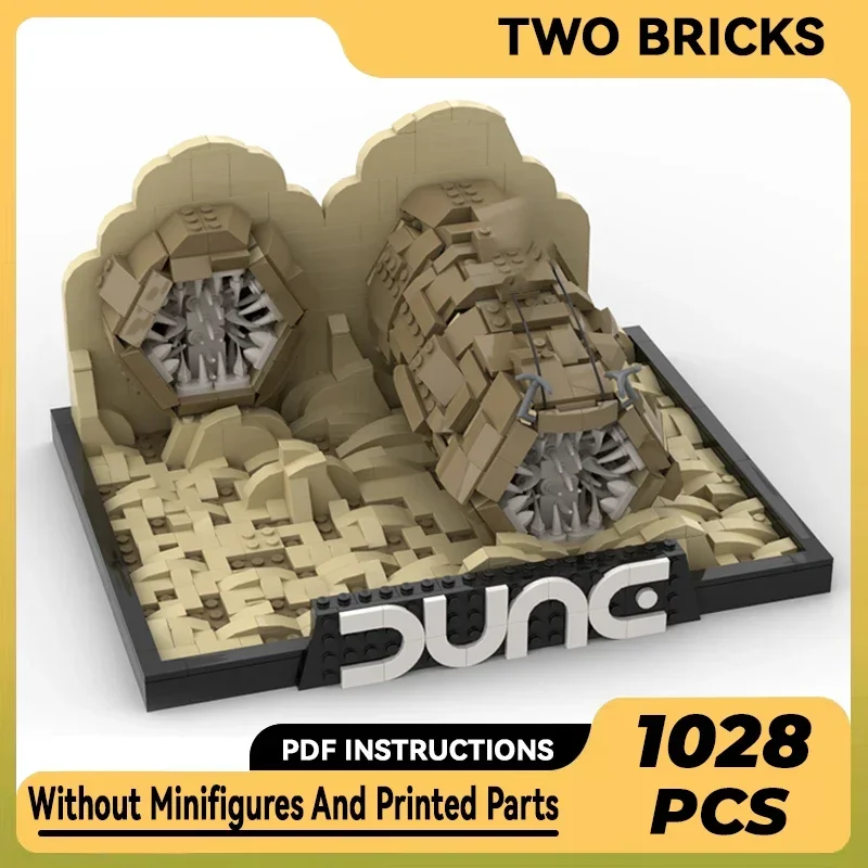 Популярная звездная модель фильма Moc строительные кирпичи пустынная технология