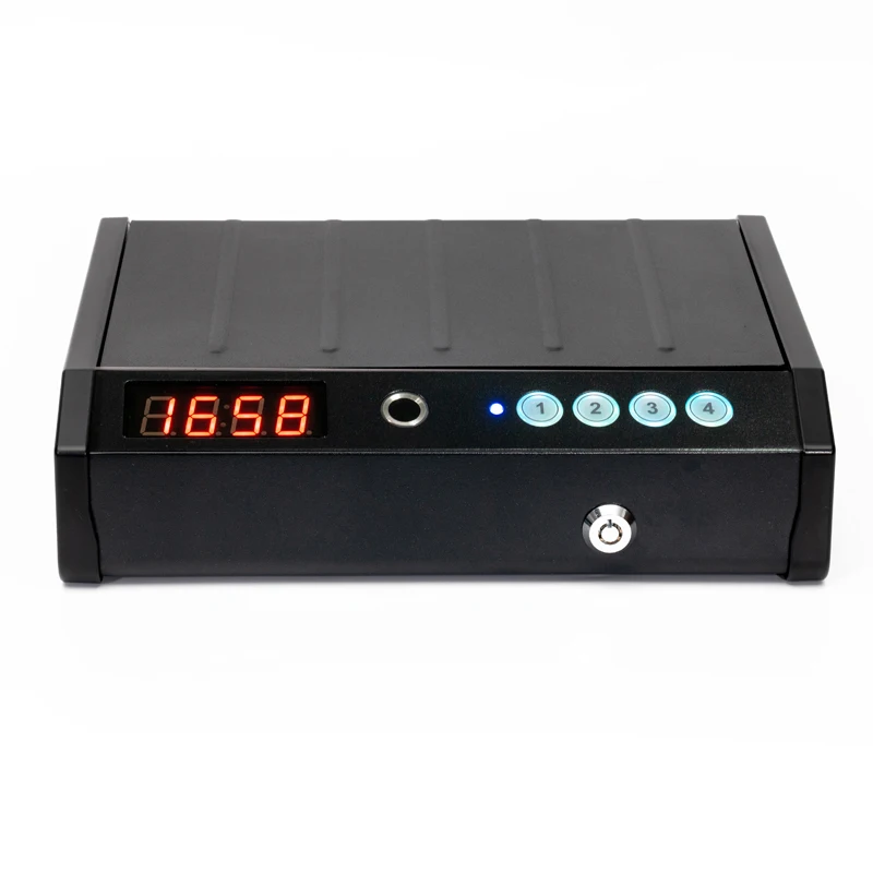 

Gun Safe Box Biometric Fingerprint Smart Lock Portable Smart Gun Safe Box for Home Gun Safe Box Electronic Deposit Safe