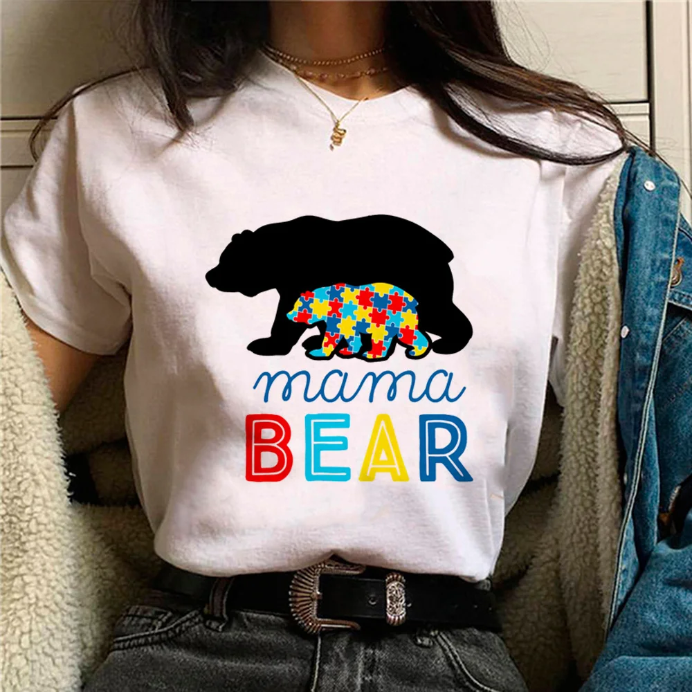 

autism top women summer harajuku Y2K t shirt female y2k clothes