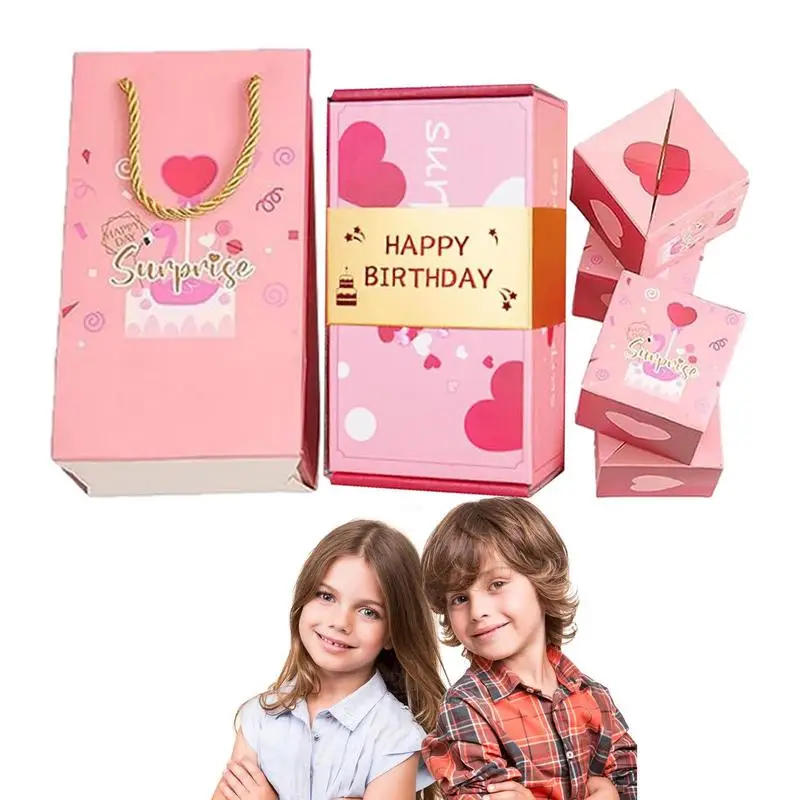 Exploding Gift Box Money Pop Up Surprise Birthday Box Surprise Your Loved Ones With A Unique Folding Gift Box
