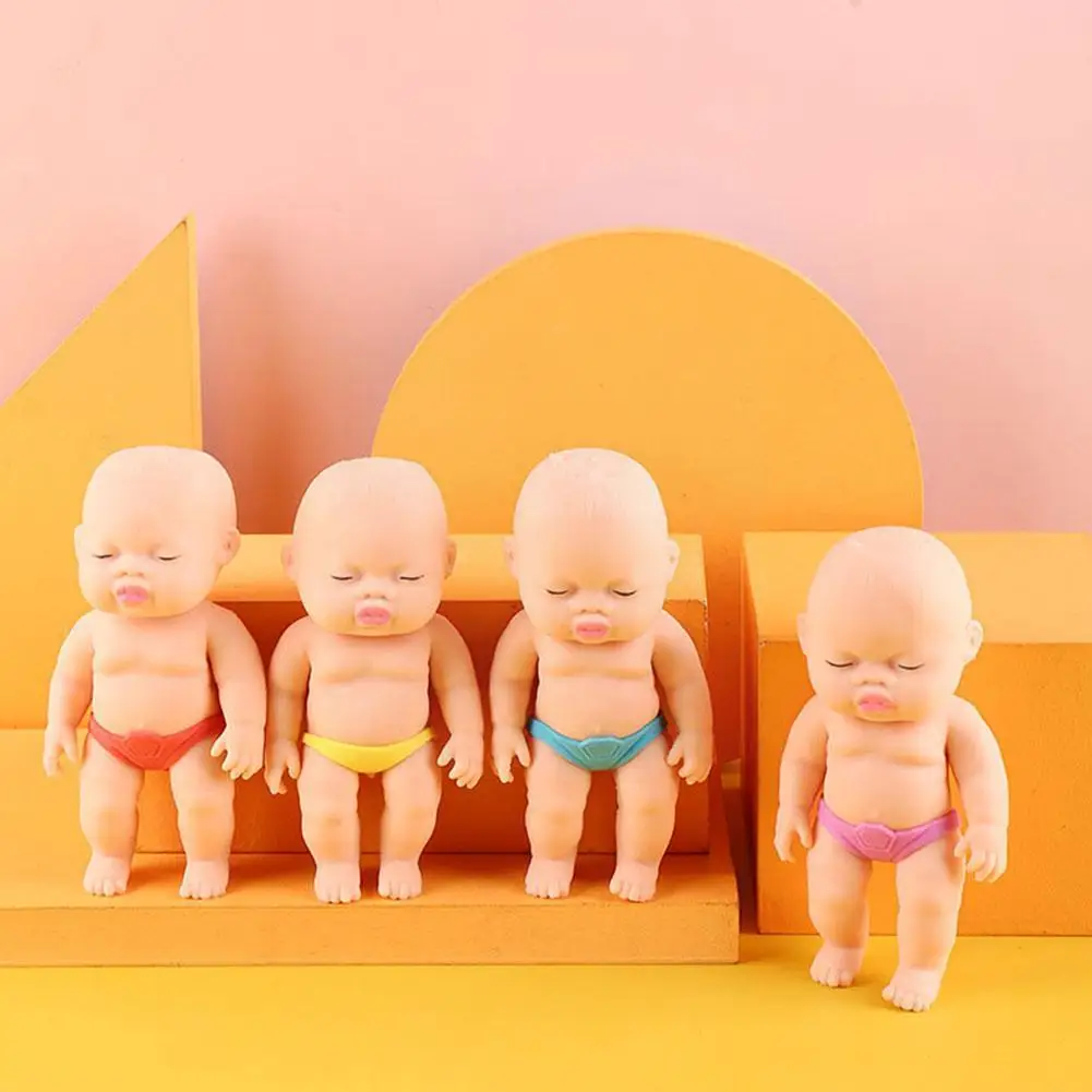 

Милые игрушки-сжималки, моделирующая кукла из ТПР, детский игровой домик, медленно восстанавливающие форму игрушки для снятия стресса для маленьких детей