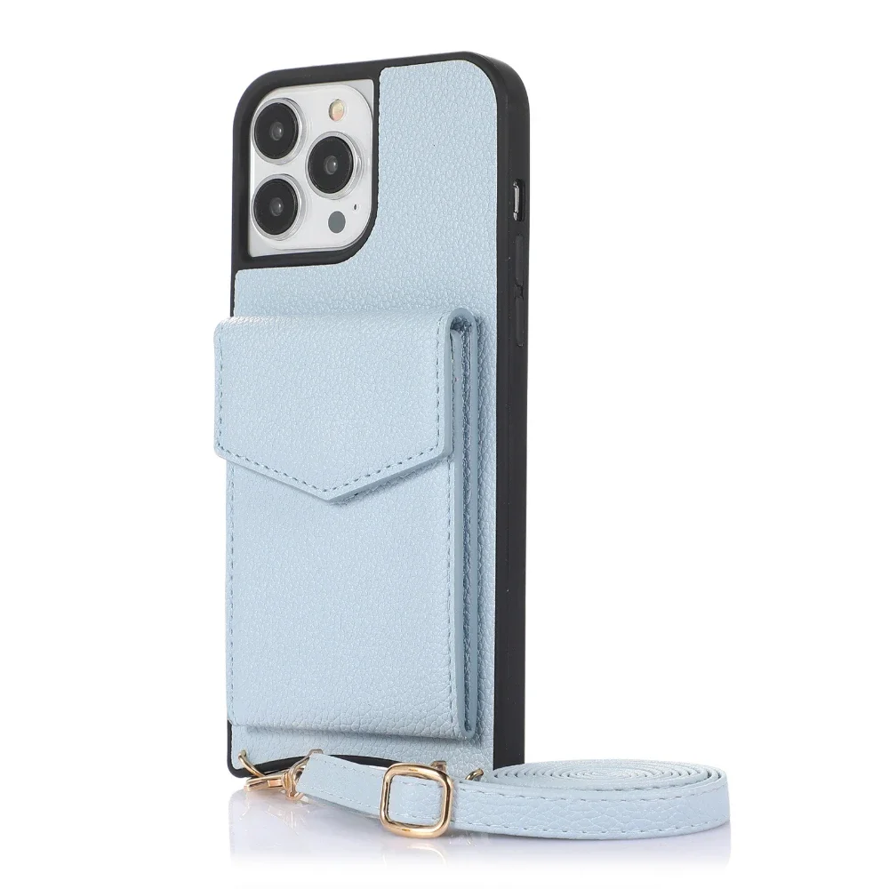 

Diagonal Mobile Phone Case for iphone14promax Fishtail TPU Leather Case 13 12pro Mirror Card Wallet 7G Xsmax 11 Protection Cover