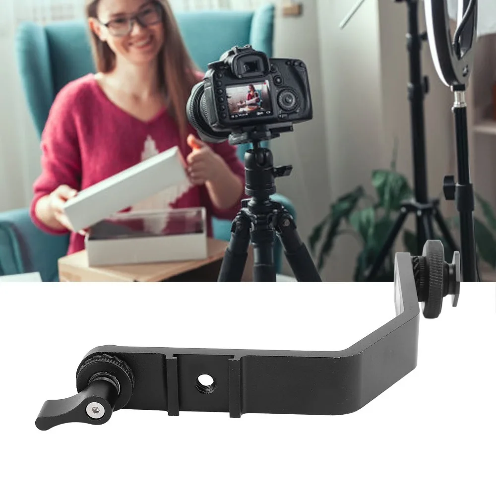 Фото Крепление-кронштейн для камеры с 4K HD HDMI-интерфейсом и дисплеем, для DSLR-ригов, совместимое с FEELWORLD F7, FW703, LUT7S, T7, 7-дюймовыми устройствами №1