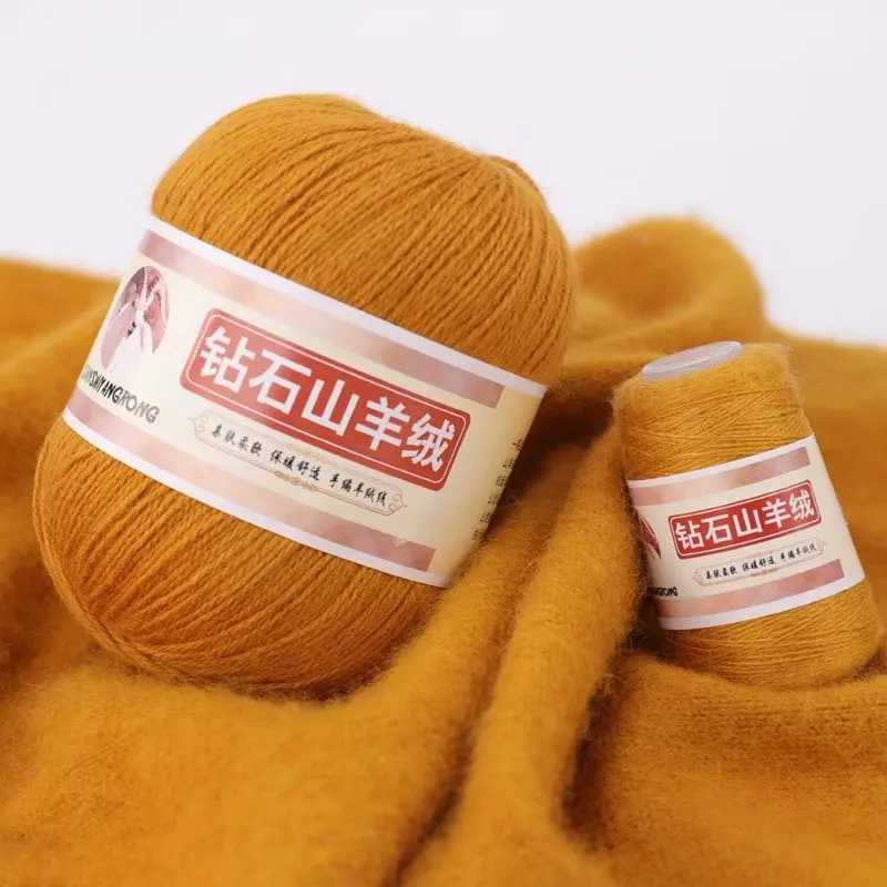 

50g/ball 24S Cashmere Acrylic Blend Knitting Yarn Woollen Threads Crochet Ropes Balls DIY Knitting Scarves Sweaters Hats Shawls