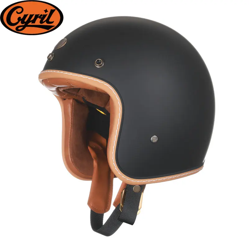 

Fiberglass Open Face Half Motorcycle Helmet bLightweight Adult Vantage Jet Helmets Men Women DOT ECE Approved Capacetes de Moto
