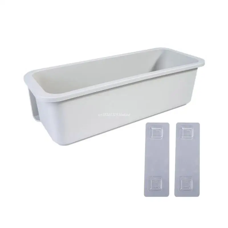 Under Sink Organizer Wall Mount Pull Out Cabinet Storage Box Sliding Drawer Rack Dropship