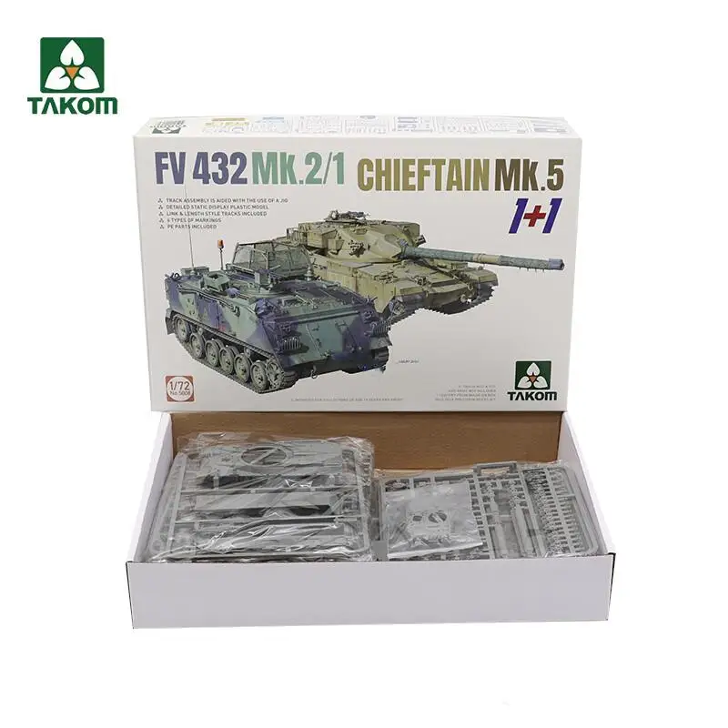 Takom 5008 1/72 масштаб FV 432 MK.2/1 главный MK.5 1 + |