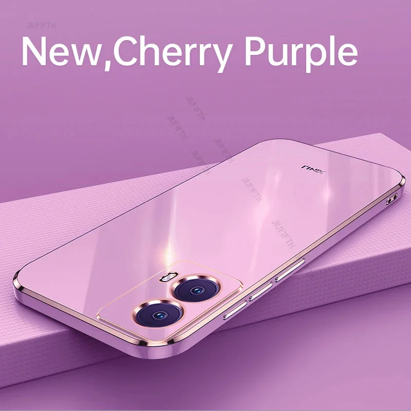 6D Plating Case For Motorola Moto G85 5G Phone Cases Anti-Shock Ultra Slim TPU Soft Back Cover S50 NEO Capa Carcase G 85