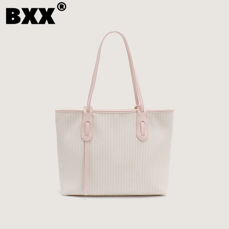 

[BXX] 2023 New Trendy Versatile Women's Underarm Bag Large Capacity Tote Bag Minority Niche Design Shoulder Bags Female 8CY666