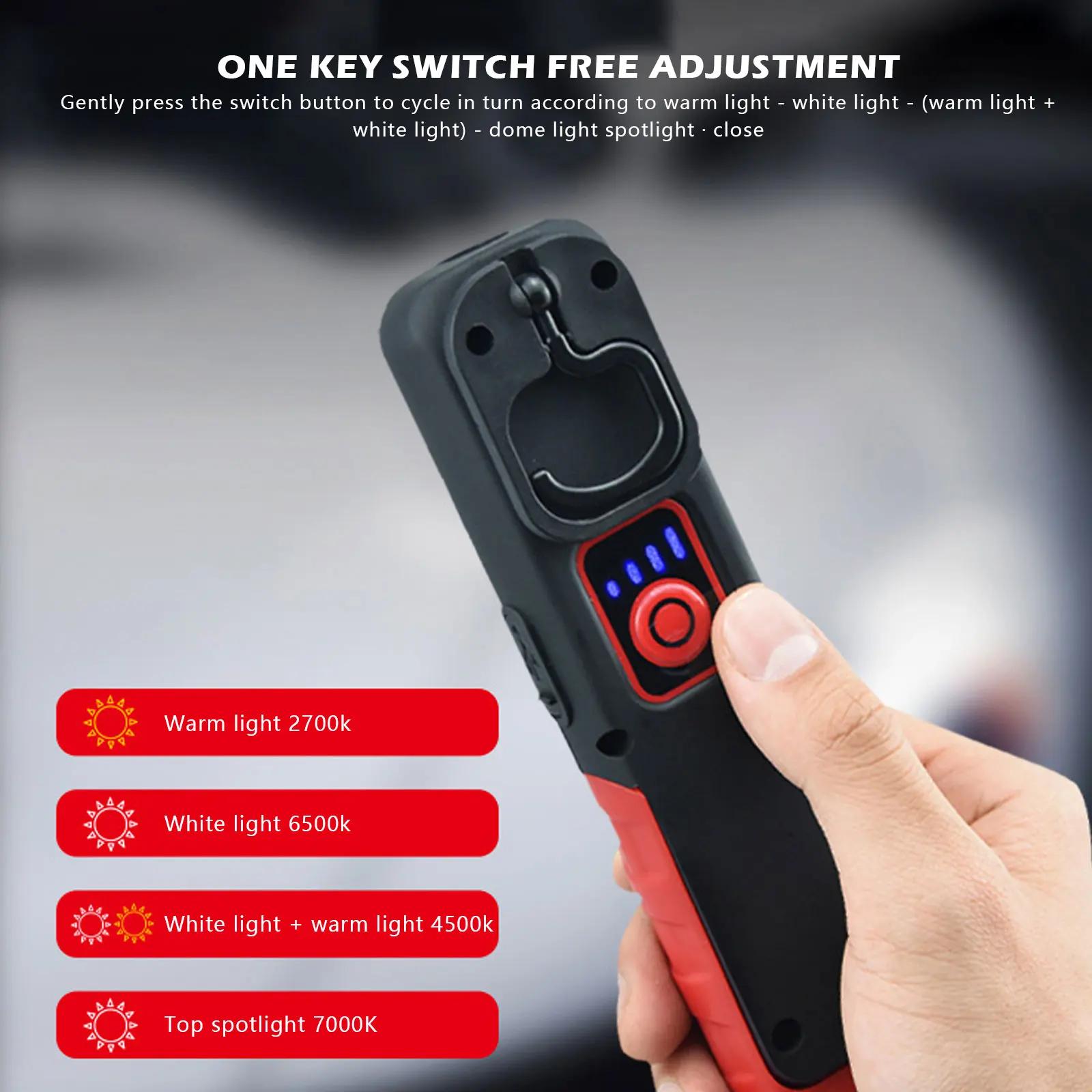 

Автомобильная USB-лампа для освещения автомобиля