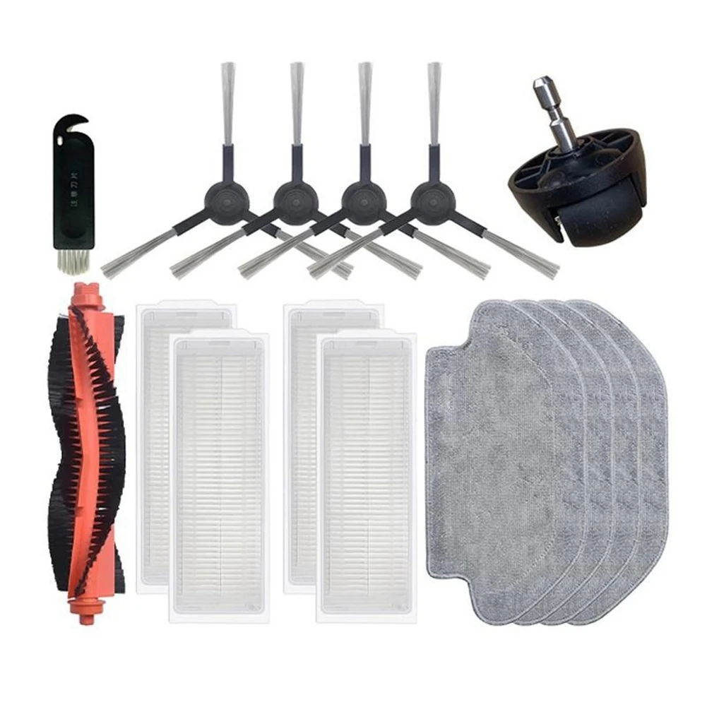 

Main Side Brush Hepa Filter Mop Cloths Rag Replacement for XiaoMi Robot Vacuum Cleaner Mop 2S XMSTJQR2S Parts