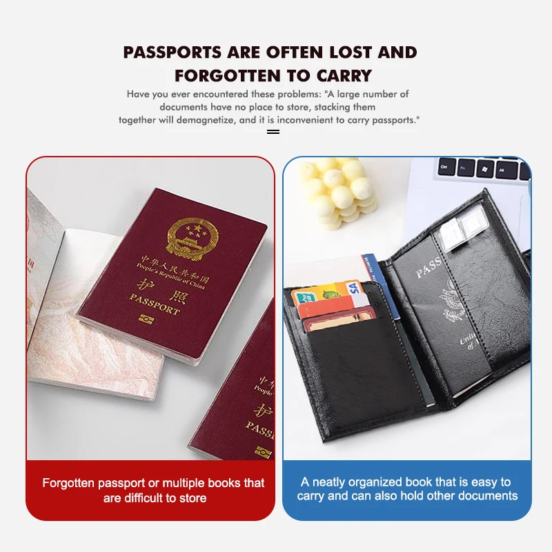 Полиуретановый бумажник для автомобильных документов удостоверения личности