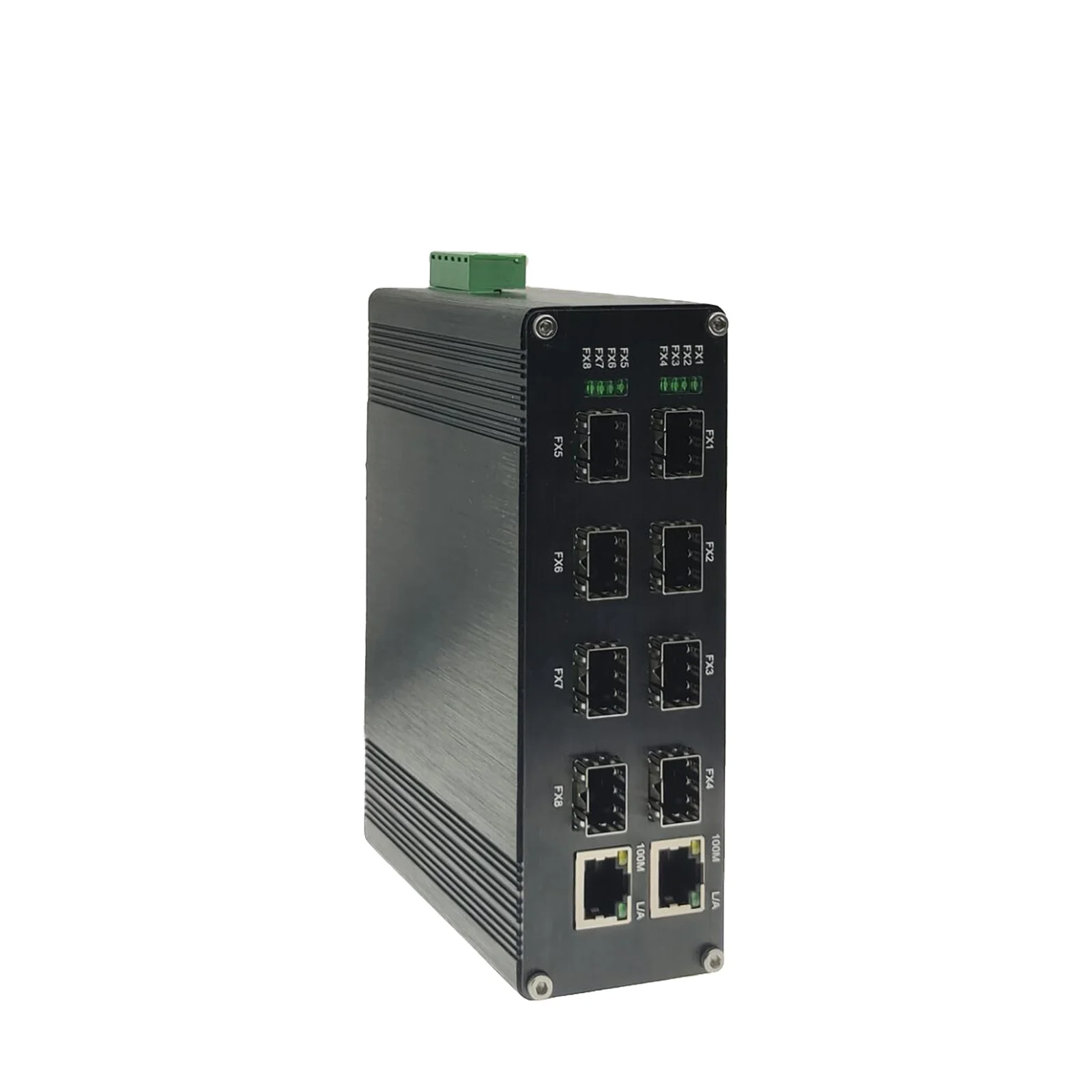 

High Quality Unmanaged wall-mount Din-Rail Industrial Ethernet Switch with 2-Port 10/100/1000Base-TX + 8-port 1000Base-X SFP