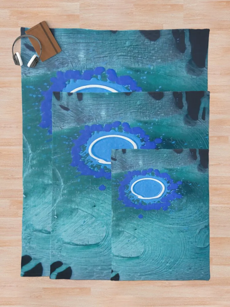 John Hoyland - Blue Moon 2006 Плед Спальный мешок Летнее постельное белье Большие одеяла