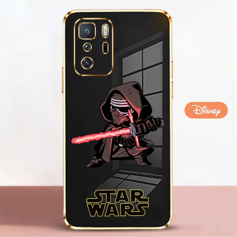 

Cool Star Wars Colorful Soft Case For Xiaomi Redmi Note 10 9 10 Pro 10S 9S 8 7 K40 9A 9C 9T 8A 10C 10T Luxury Funda Phone Cover
