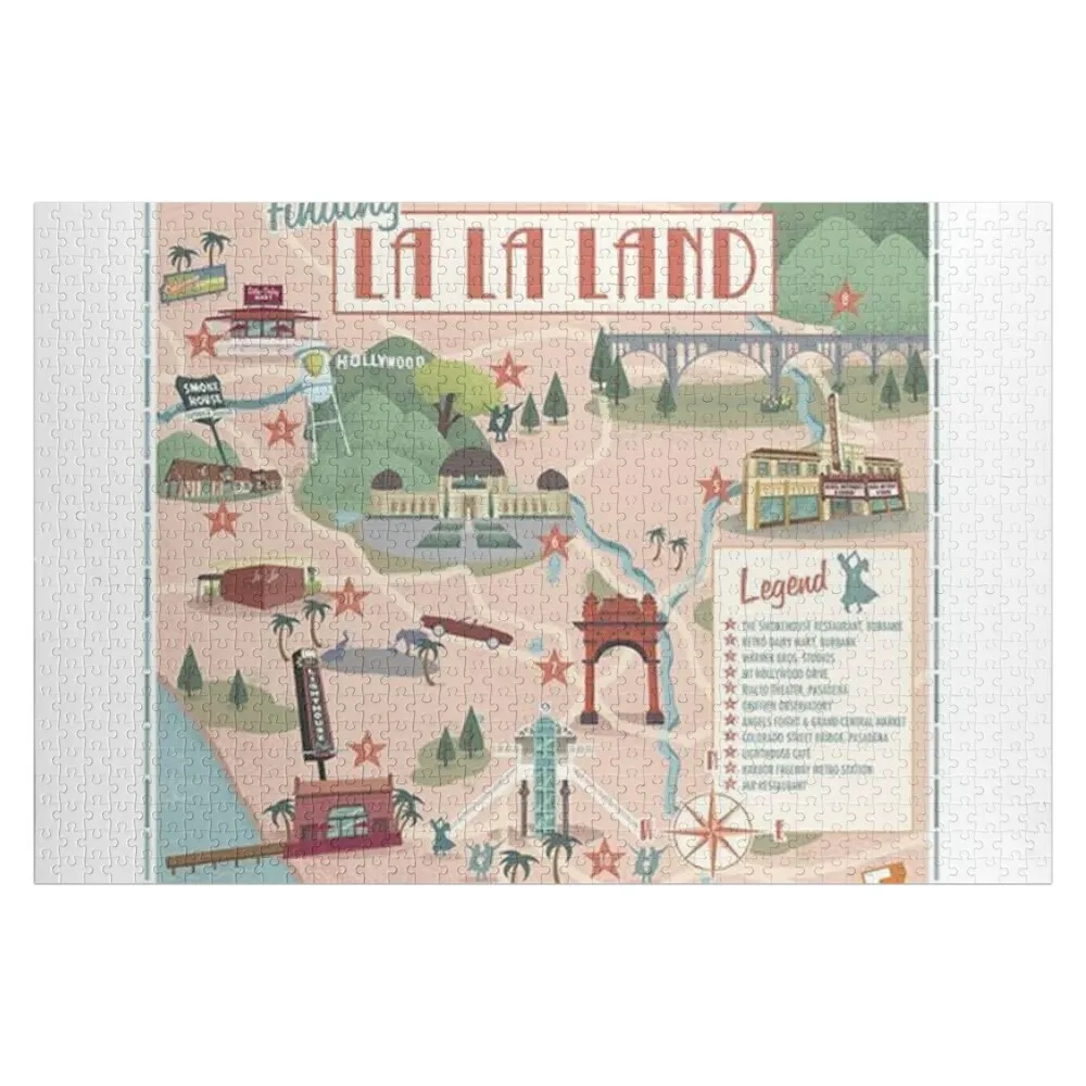 65 пазл la land персонализированный детский предмет персонализированные детские