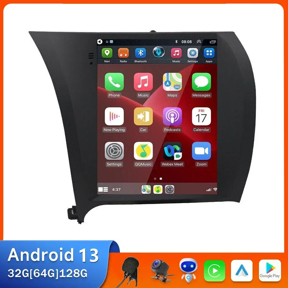 Для Kia Cerato K3 2013-2017 экрана в стиле Tesla Автомобильное Android Радио Мультимедийный