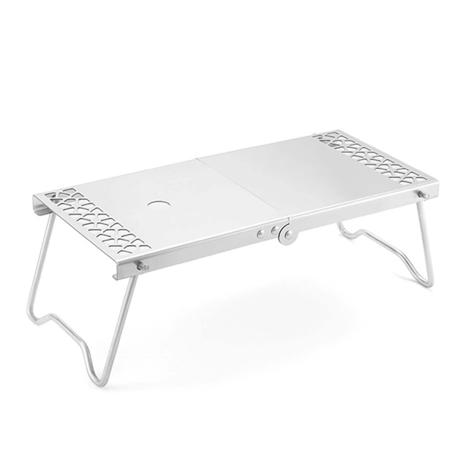

Camping Picnic Folding Stove Stand Cooking Station Table Outdoor Hiking Backpacking Flat Air Tank Table Kitchenware